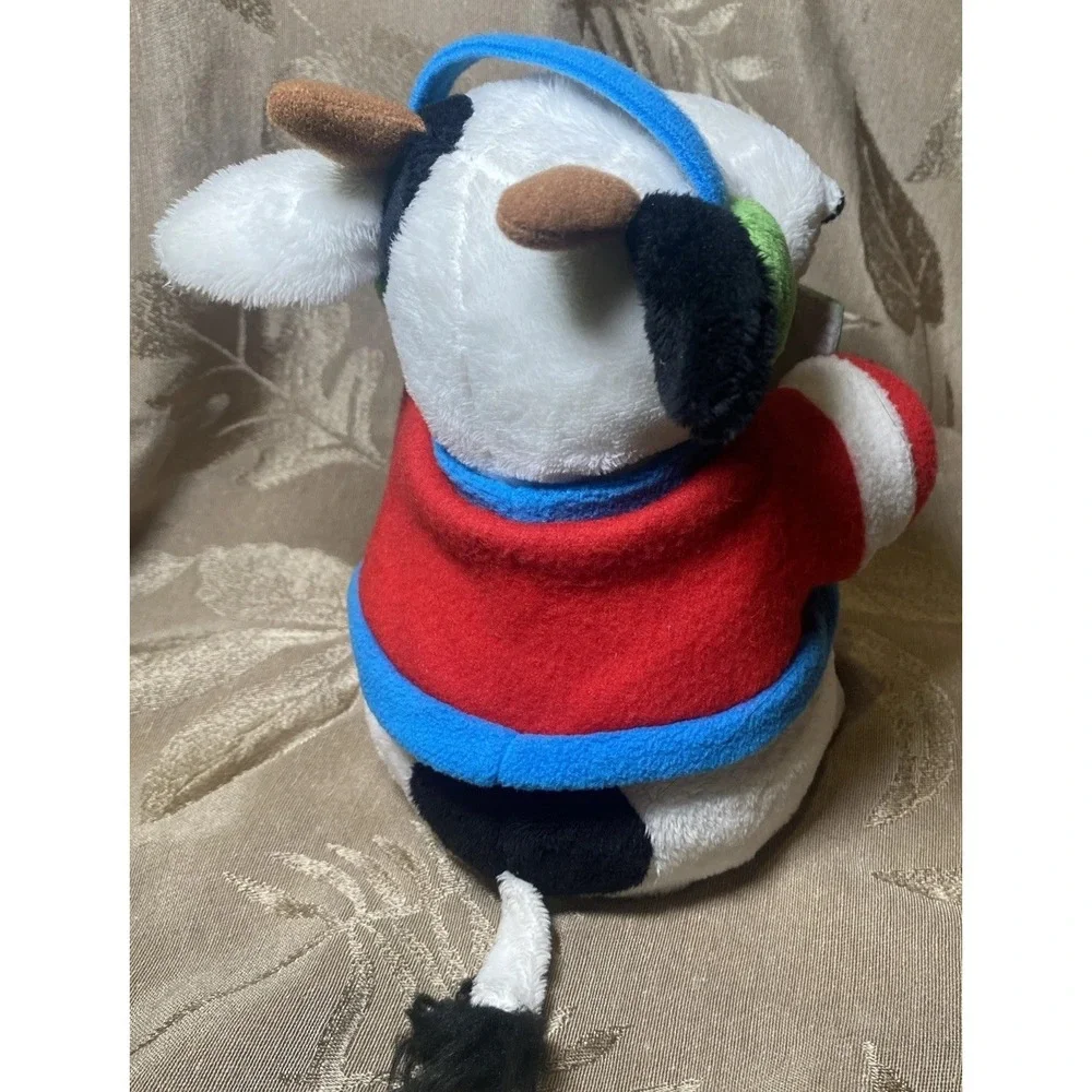 Sound N Light Animatronics Christmas Cow Mooing Moo Caroling Carols Critter